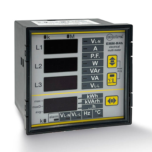 Analizador de Red Comun. RS485 Prot. Modbus-RTU
